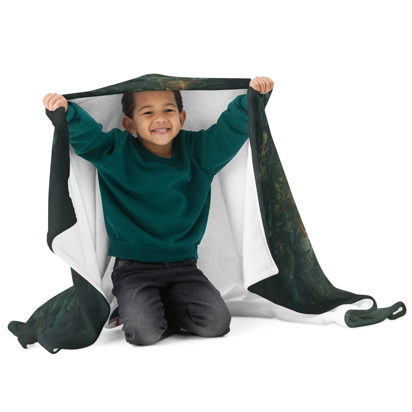 "The Bunny and the Carrot" Snuggle Throw – Soft & Storybook-Inspired